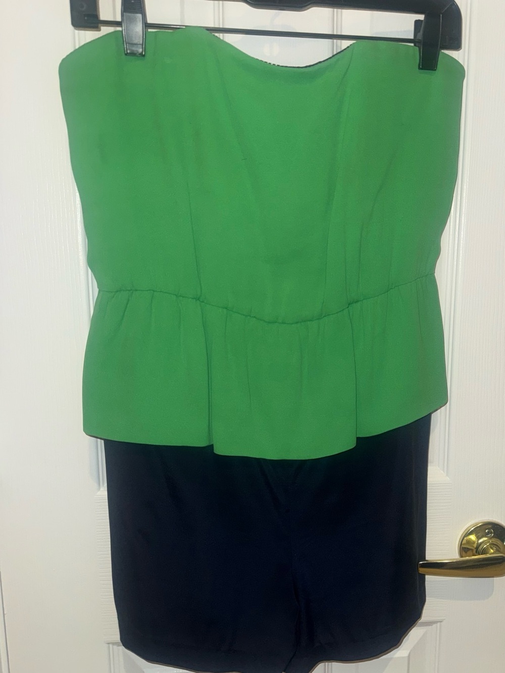 Alice + Olivia  Peplum Romper